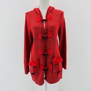 PBJ BLUES Cardigan MEDIUM EUC